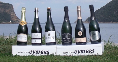 Oysters, bubbly and chocolates